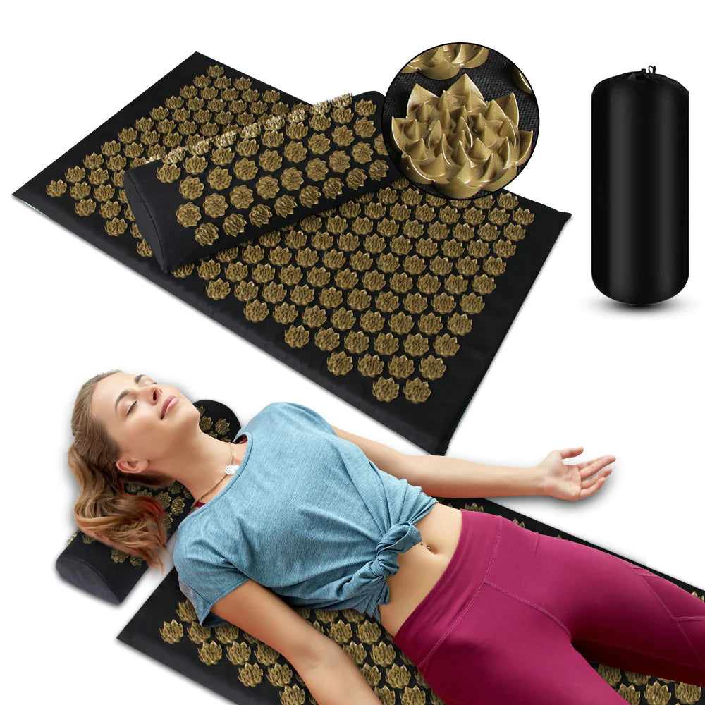 Acupressure Mat  - Premium Acupressure Massage Mat & Pillow Set – Natural Stress and Pain Relief