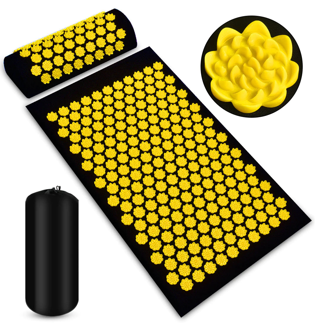 Acupressure Mat  - Premium Acupressure Massage Mat & Pillow Set – Natural Stress and Pain Relief