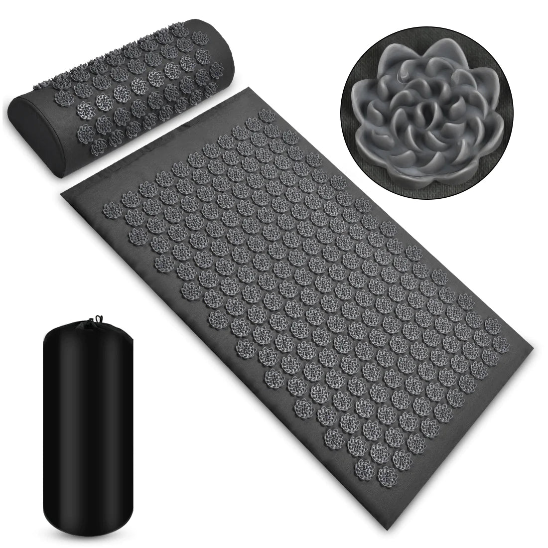 Acupressure Mat  - Premium Acupressure Massage Mat & Pillow Set – Natural Stress and Pain Relief
