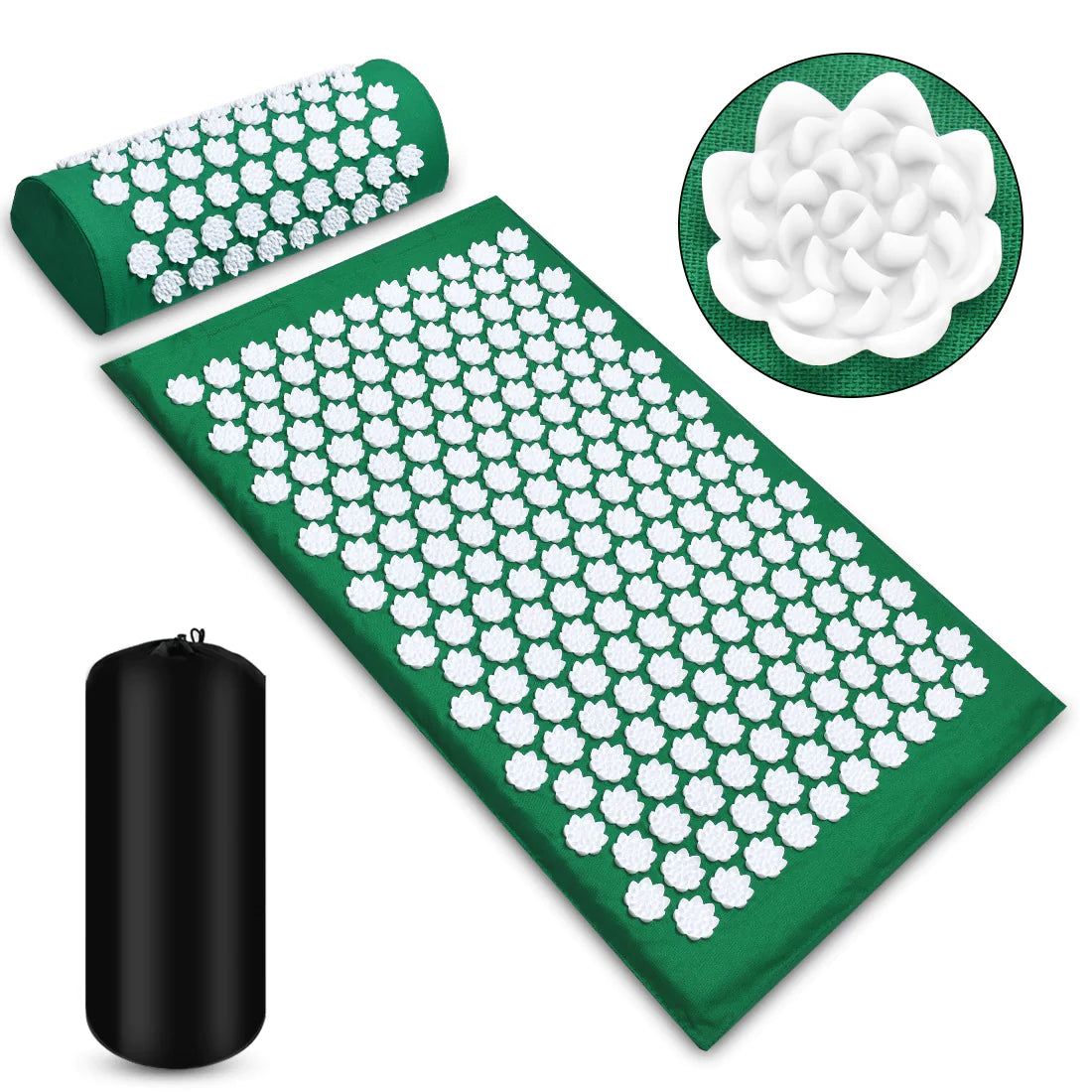 Acupressure Mat  - Premium Acupressure Massage Mat & Pillow Set – Natural Stress and Pain Relief
